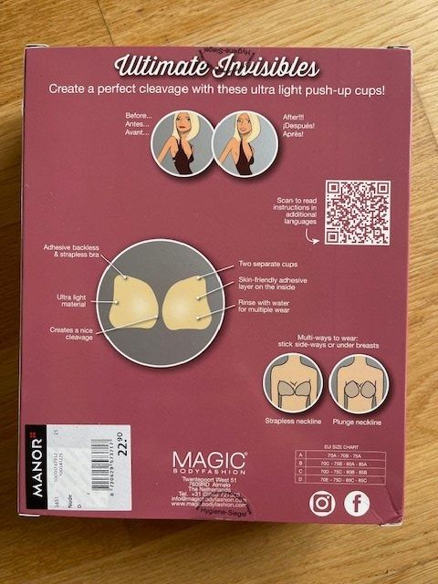 Altra biancheria intima: Magic Bodyfashion Invisible BH Gr. D – Nuovo e nell'imballaggio originale da Basel venduto da PinkPong 1