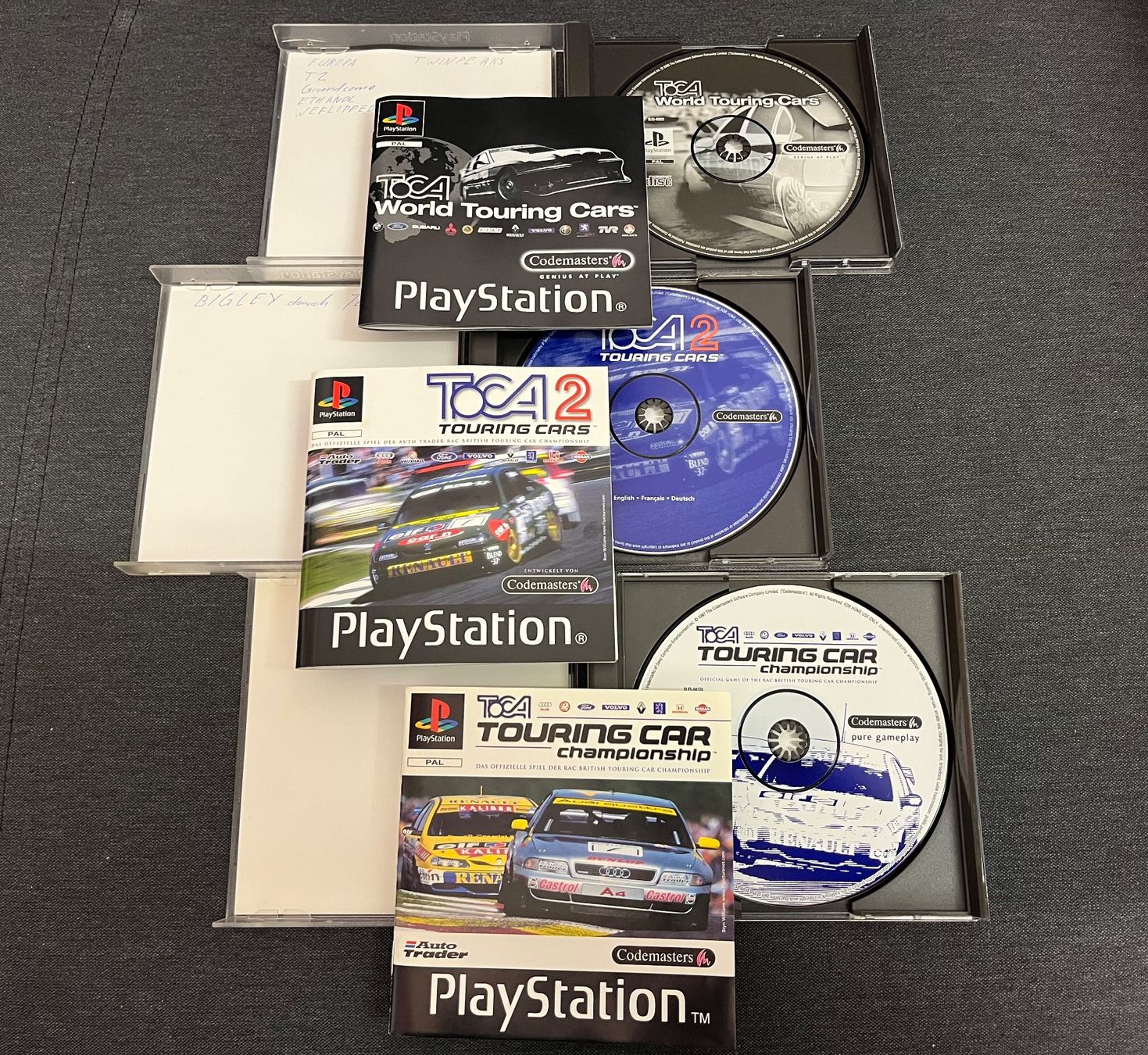 Sony Giochi: Playstation 1 PS1 TOCA Games Bundle Set – Usato da Thalwil venduto da ranx 1