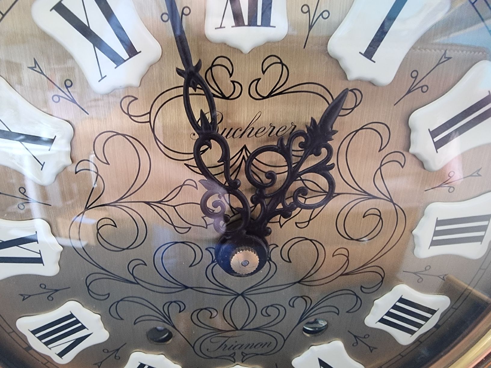 Orologi da terra & Orologi da parete: Bucherer Original Pendule Trianon mit Sockel – Usato da Untersiggenthal venduto da Mando2008 1