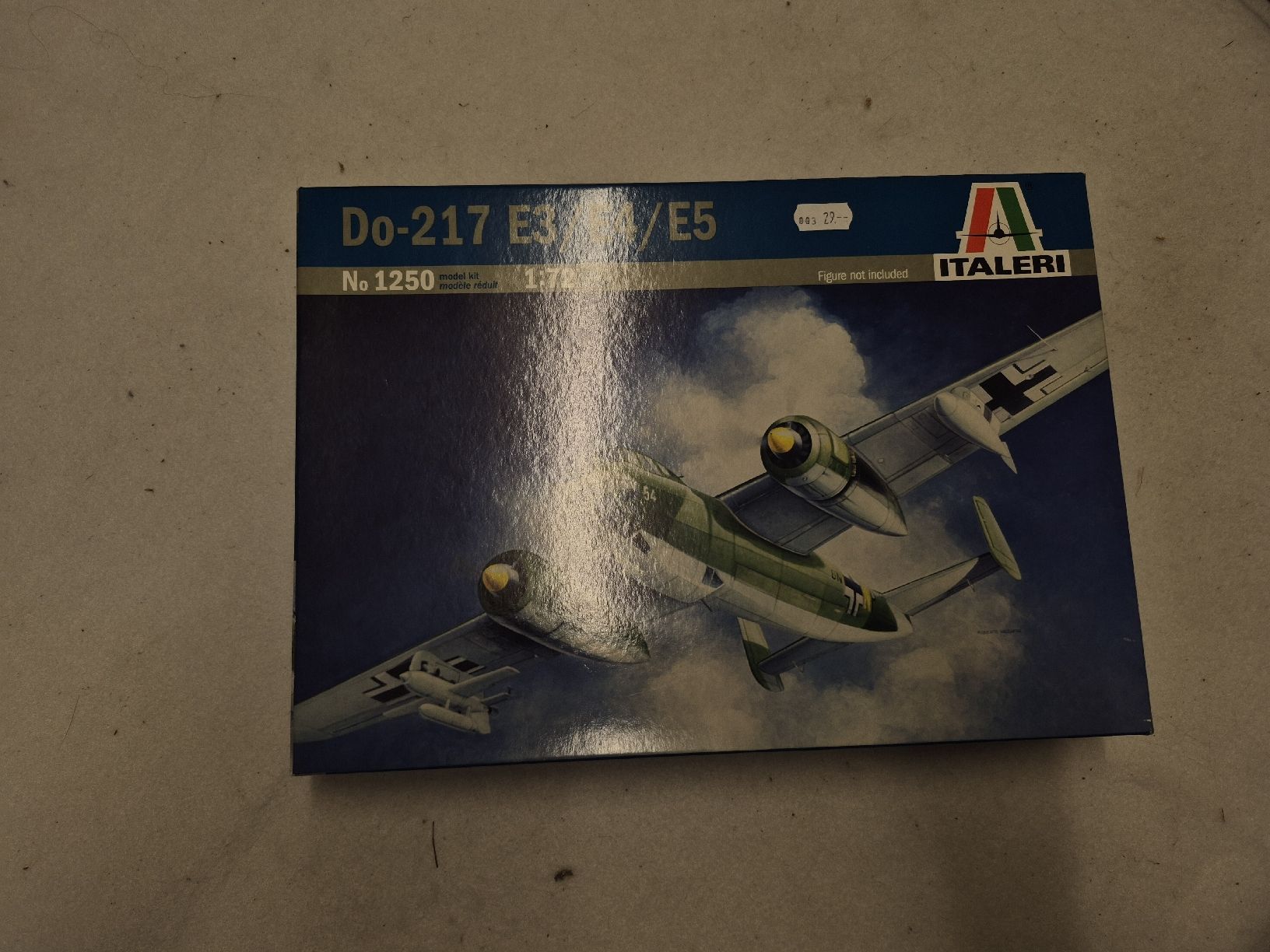 Modellbausätze & Standmodelle: Italeri Do-217 E3/E5 Modellbausatz 1:72 Nr 1250 – Neu (gemäss Beschreibung) aus Wald ZH von recher67