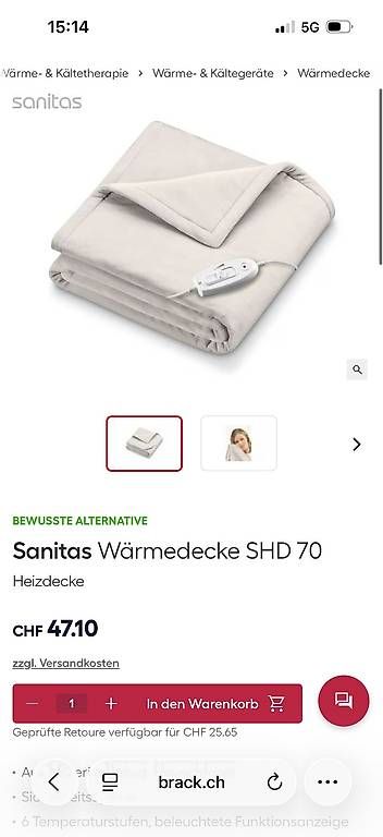 Coperte: Wärmedecke – Usato da Rebstein venduto da Svnb03 2