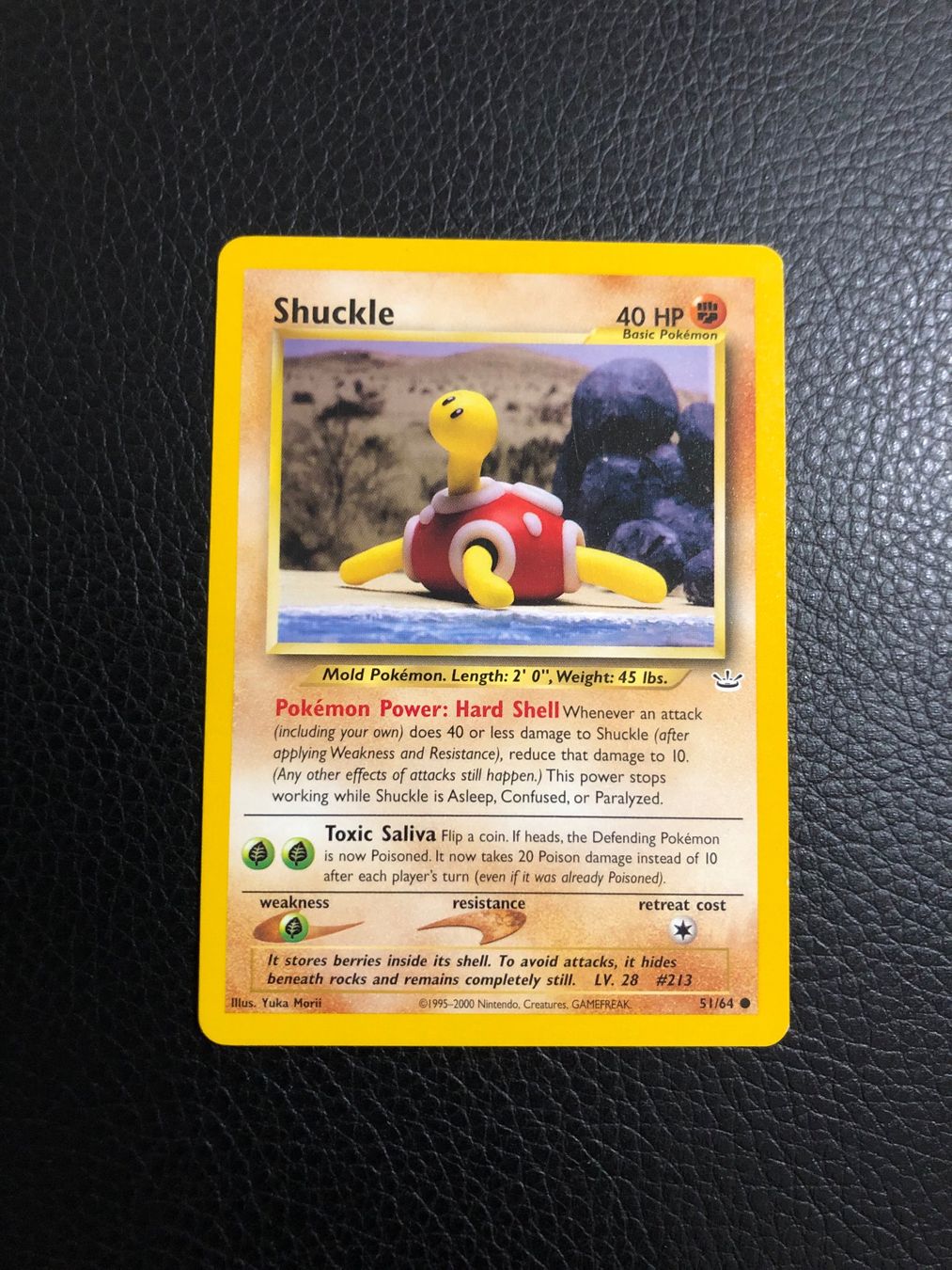 Pokémon Carte collezionabili: Neo Revelation Shuckle 51/64 Ab 1 – Usato da Paradiso venduto da Pkmn10