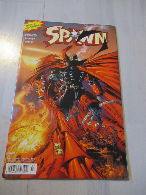 Spawn Infinity Comic #67, Top Zustand, Sammlerstück! (Gebraucht) in ...
