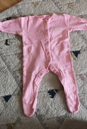 Süsser Babystrampler rosa Gr. 62
