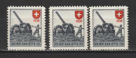 Artillerie Nr. 300/1, 302/1 + 304/1 *