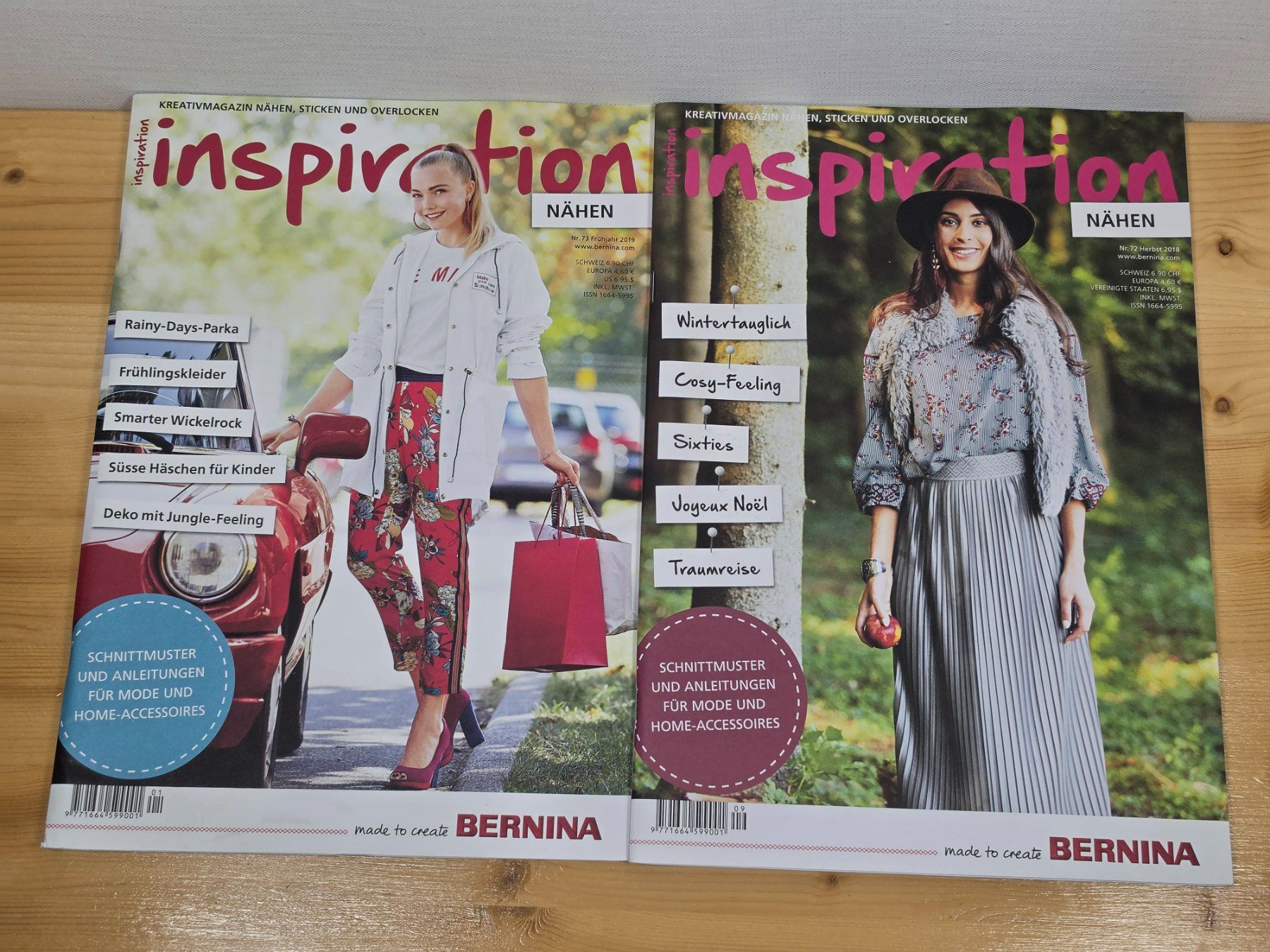 Schnittmuster: Set: 15 BERNINA Inspiration Hefte – Gebraucht aus Wil SG von gle_n2ty 4