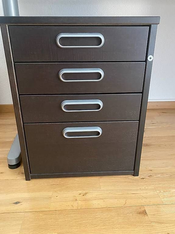 Schreibtische: IKEA GALANT - bureau et caisson brun noir – Gebraucht aus Renens von adenonin 4