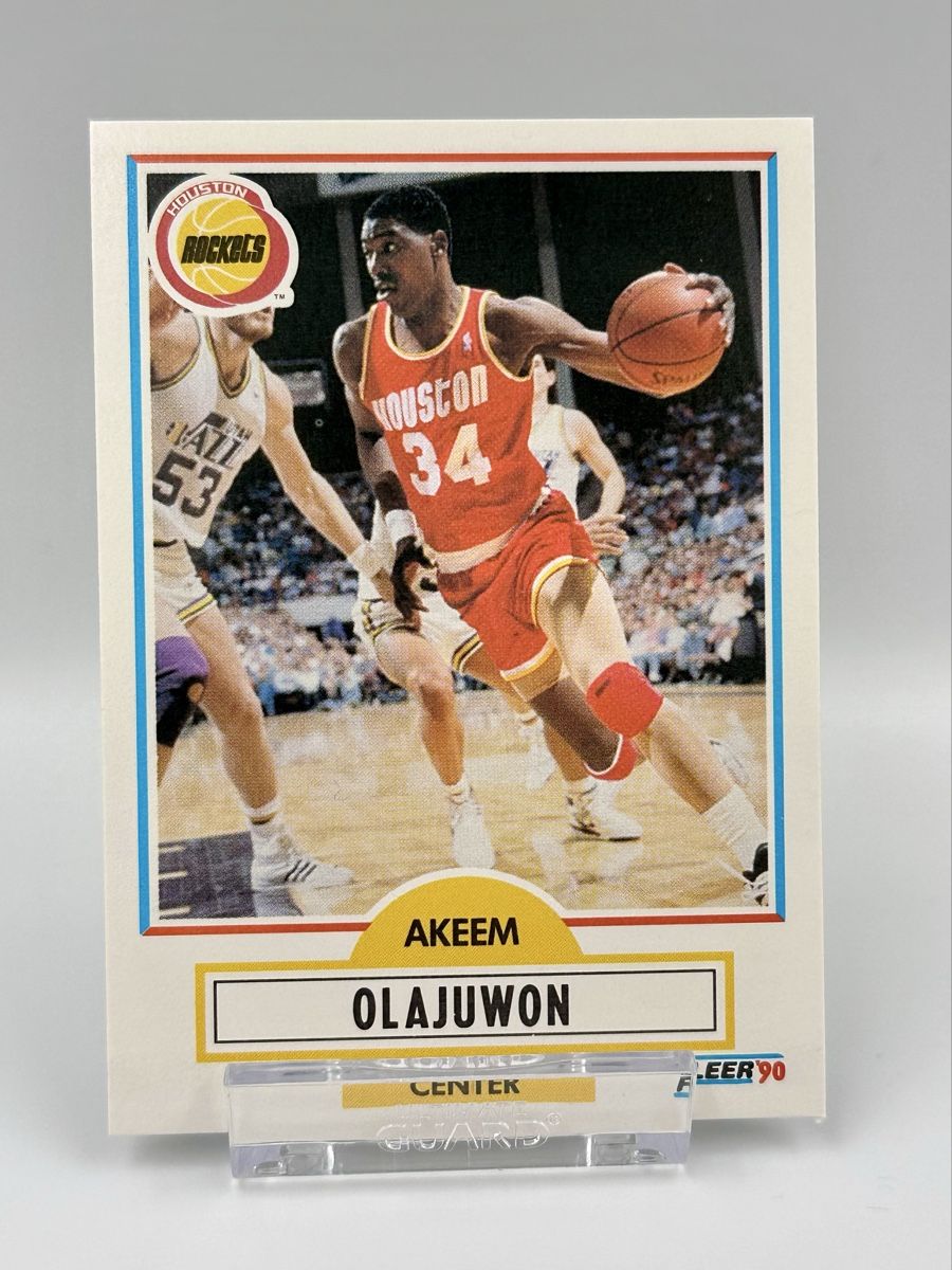Nba Carte collezionabili: Hakeem Olajuwon Sammlung 4x NBA Trading Card – Usato da Lyss venduto da Swissmantis 3