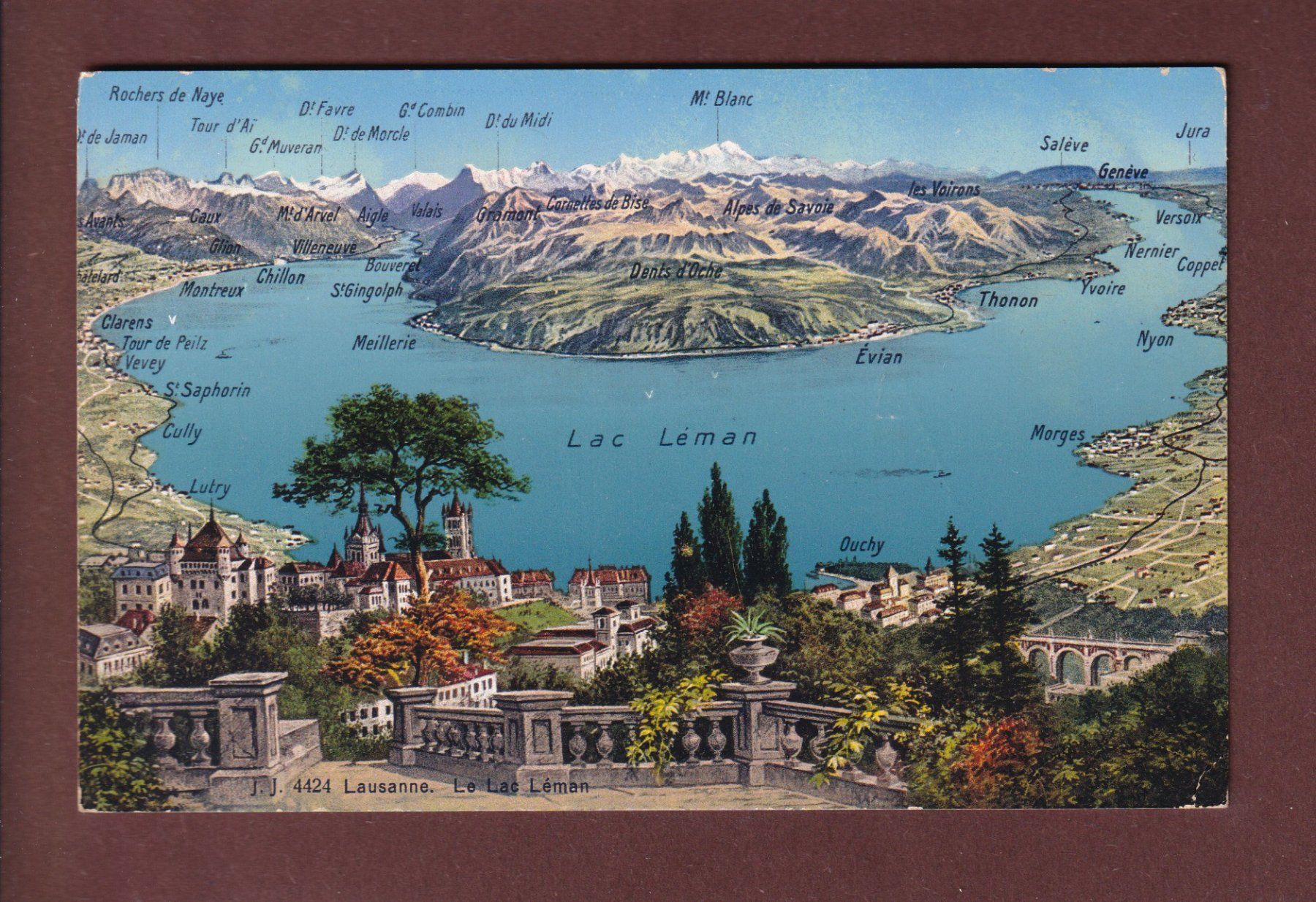 Cartes postales: LAUSANNE et environs – D'occasion à Pully par nicecards