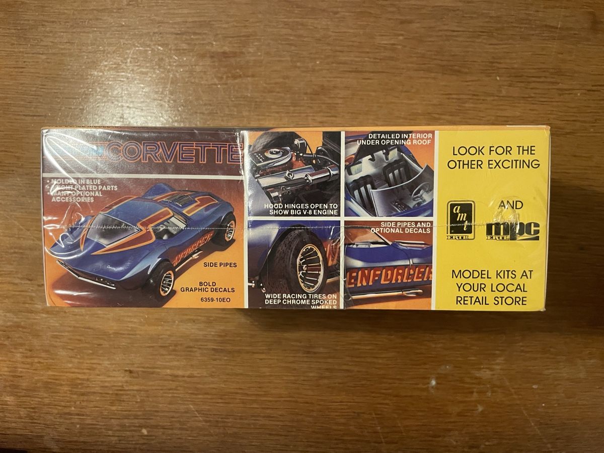 Modellini d'auto: MPC Custom Corvette "Enforcer" Bausatz 1978 – Nuovo e nell'imballaggio originale da Winterthur venduto da polkater 3