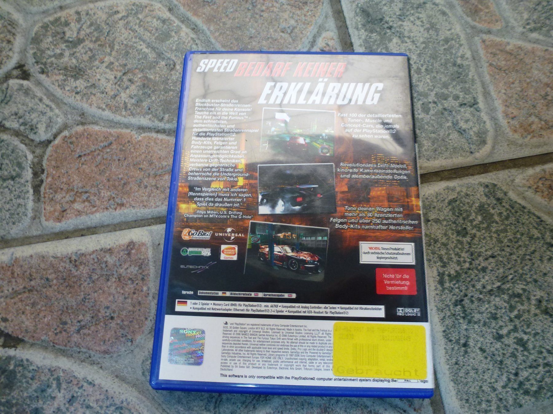Giochi: The Fast and the Furious PS2 – Usato da Olten venduto da Disc-Ausverkauf 2