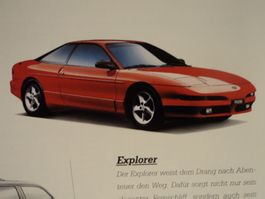 Prospekt Ford Range ca. 1994 mit Escort RS Cosworth