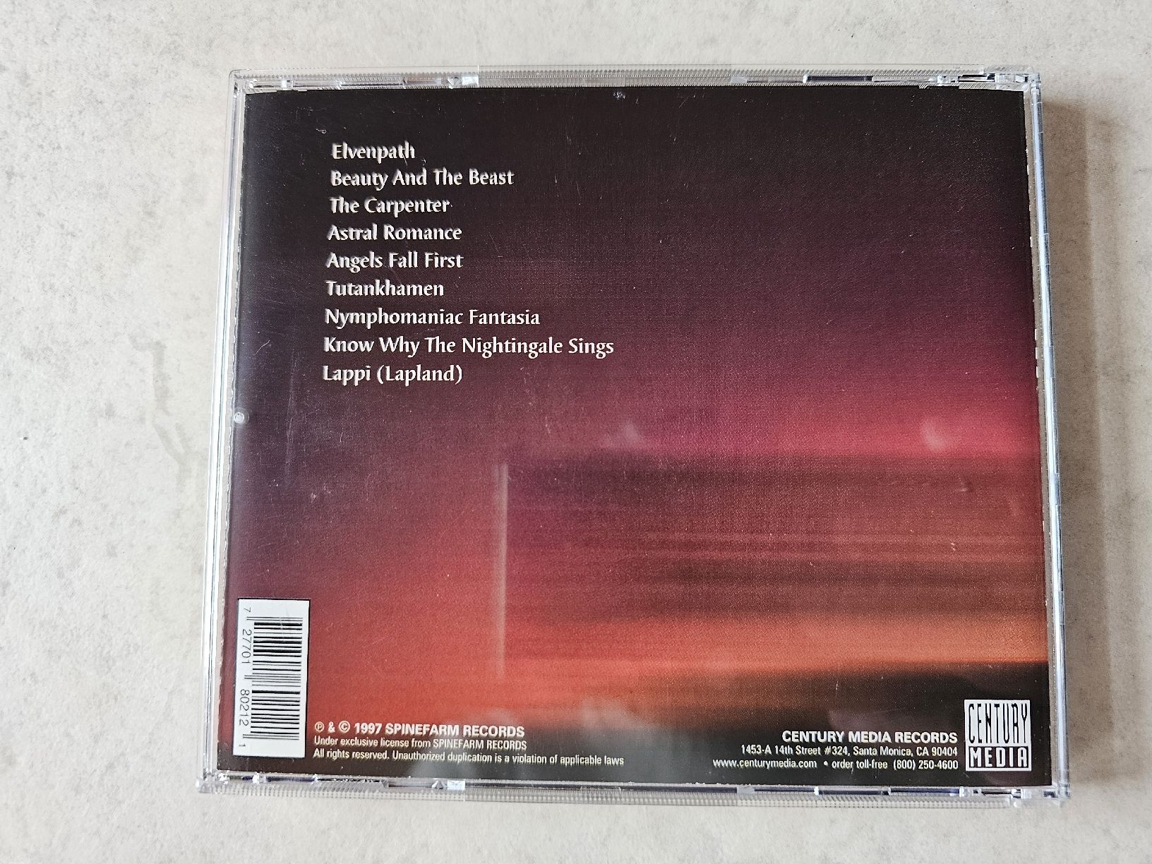 CD: Nightwish  -  Angels Fall First – Usato da Schneisingen venduto da backstore24 1