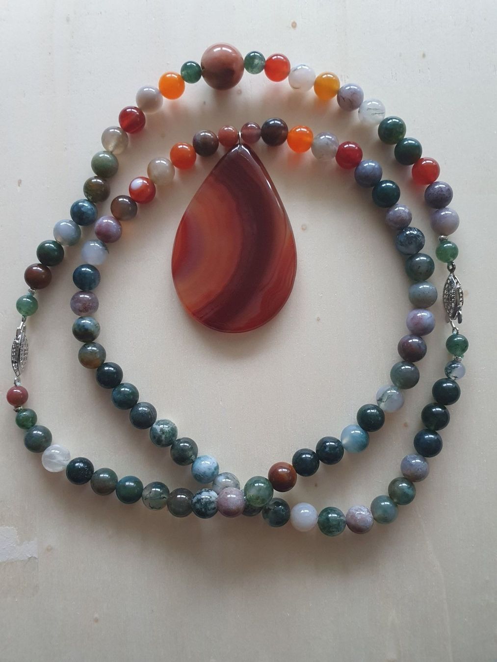 Colliers: Agate Set – Neuf (Voir description) à Benglen par Meercat3 2