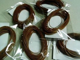 Elektrolitze 0.25mm 500cm braun