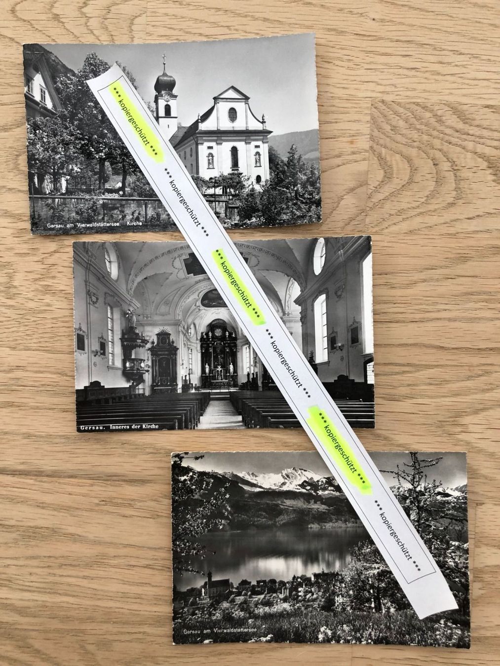 Cartoline postali: Gersau Kirche am Vierwaldstättersee AK – Nuovo (secondo la descrizione) da Hefenhofen venduto da Bierinder