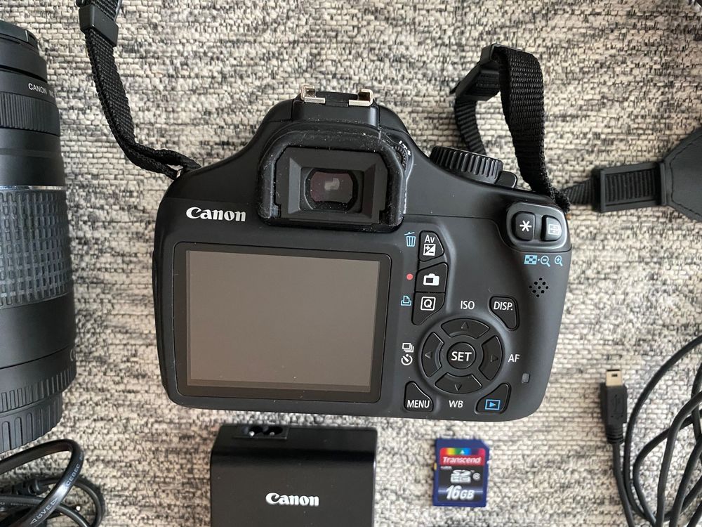 Canon EOS 1100D KomplettKit (zwei Objektive) Kaufen auf Ricardo