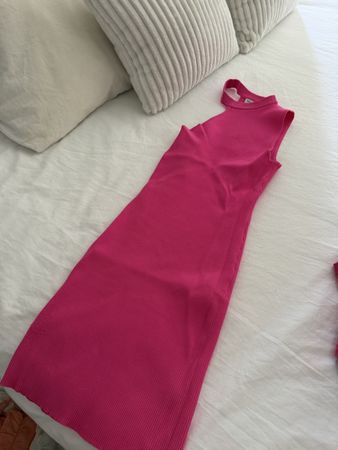 Bershka Kleid pink Grösse M neuwertig