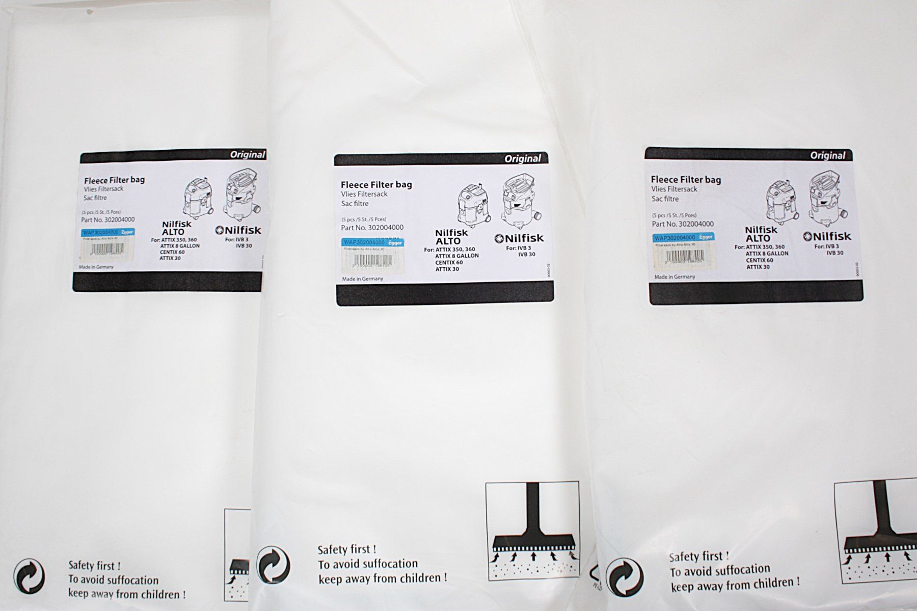 Nilfisk Sonstiges für Haushalt & Wohnen: NILFISK - Fleece Fitter Bag – Gebraucht aus Zollikofen von Restwert_Zollikofen 6