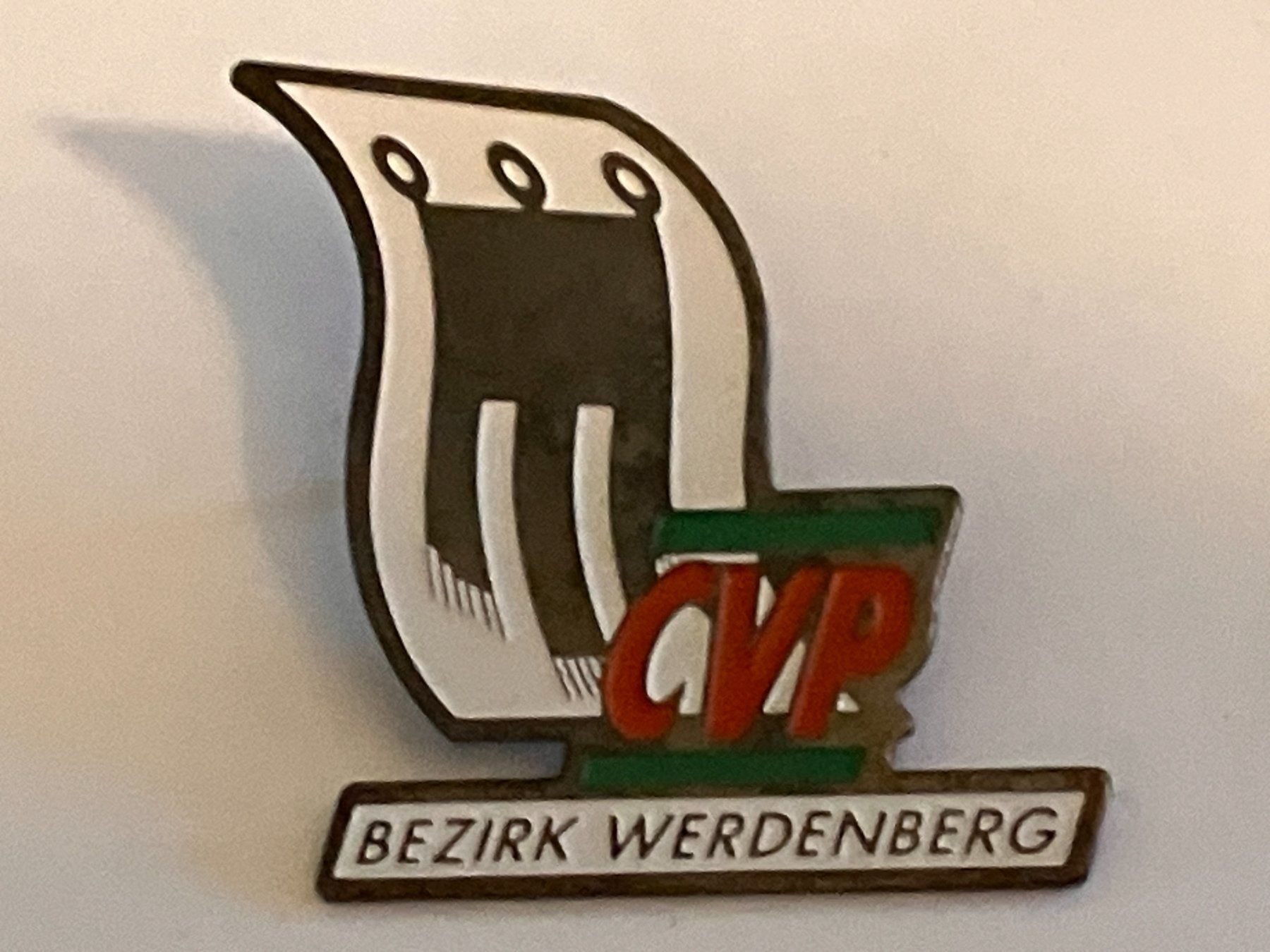 Placchette & Badge: 1 Pin CVP Bezirk Werdenberg – Usato da Basel venduto da djwwpp