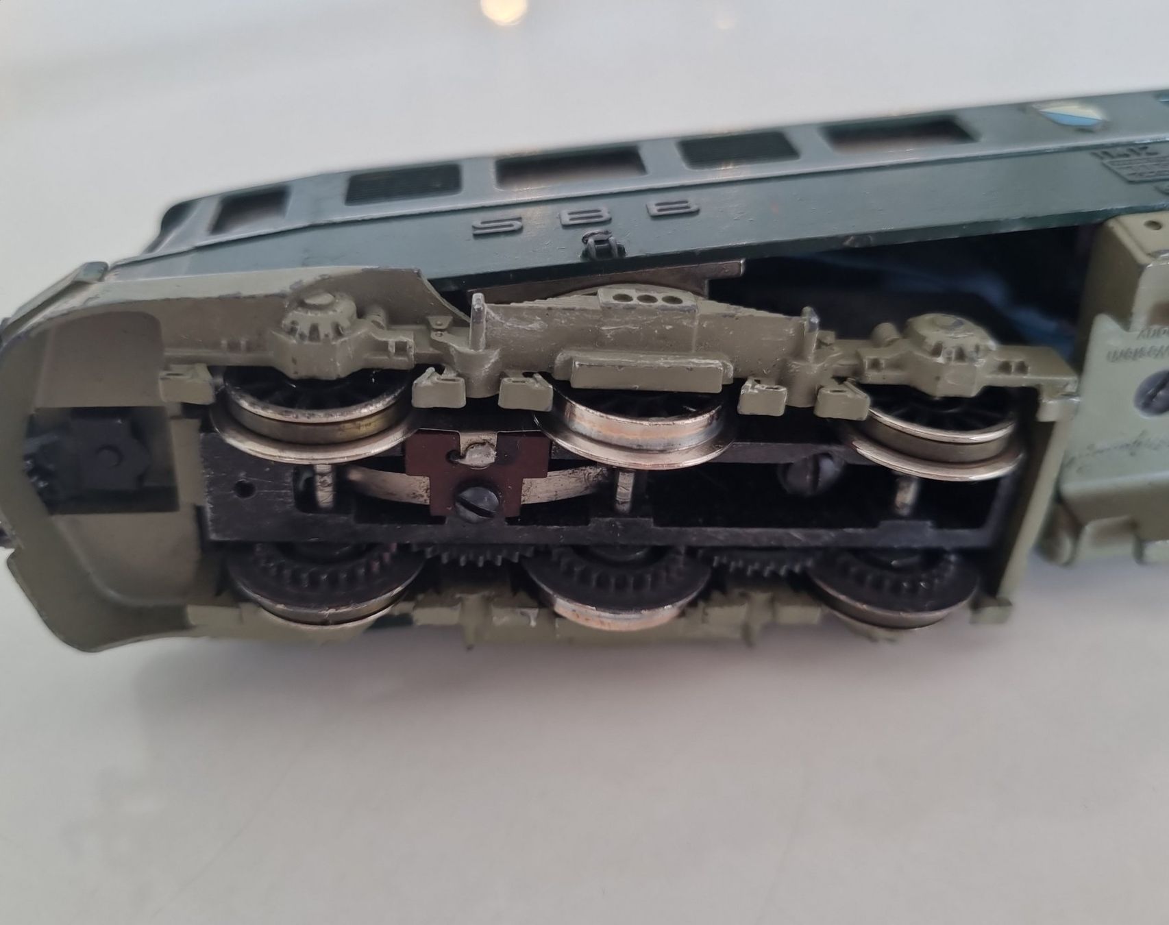Fleischmann Modellini di ferrovie: Fleischmann SBB Ae 6/6 E-Lok 4370  H0 GS – Usato da Zürich venduto da nibadi 4