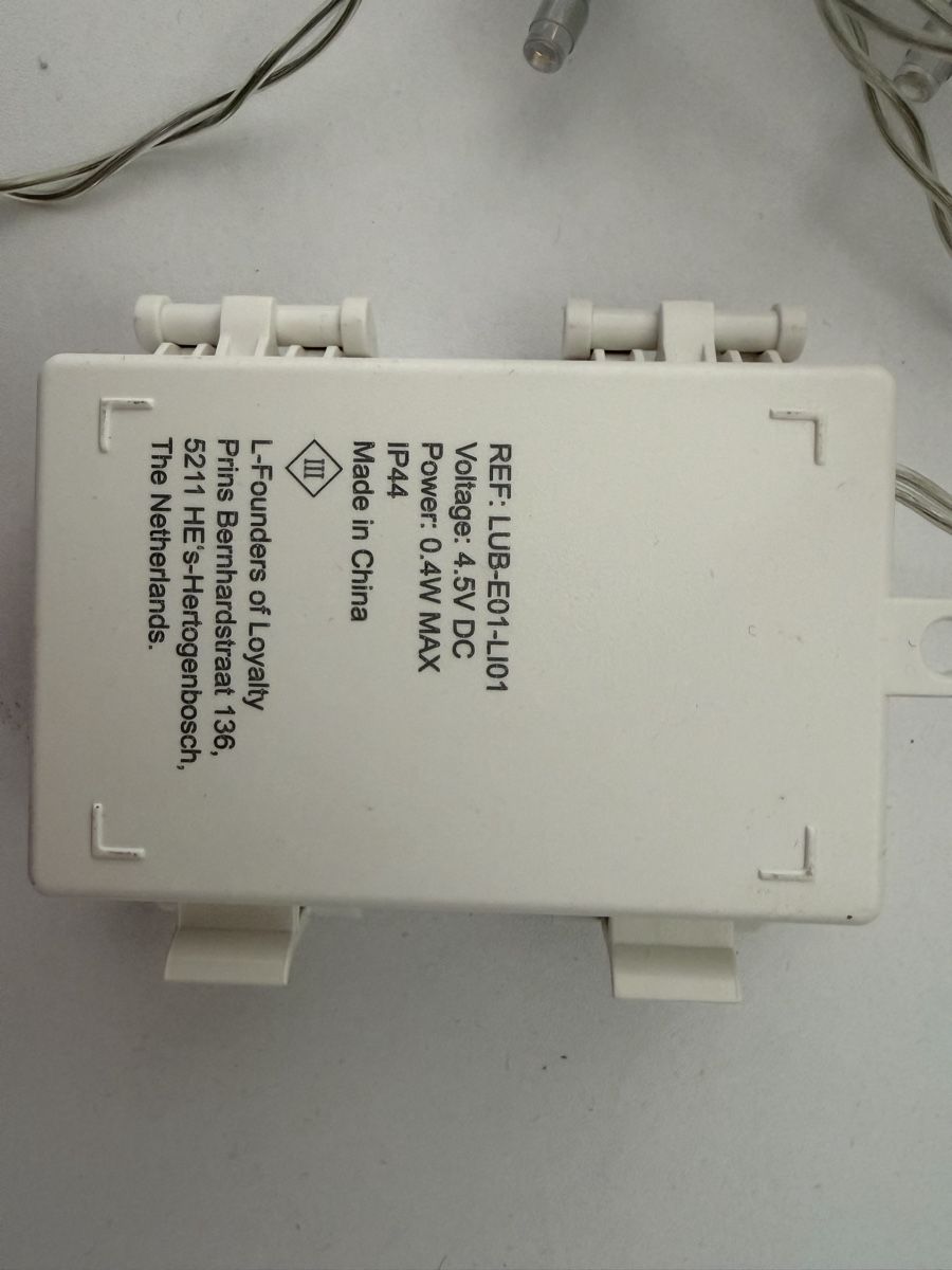 Lichterketten & Leisten: LED-Lichterkette ca. 8 m – warmweiss mit Timer – Gebraucht aus Thun von dar_fz6y 2