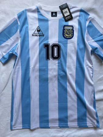 Fussballshirt Le Coq Sportif Maradona Grösse L neu
