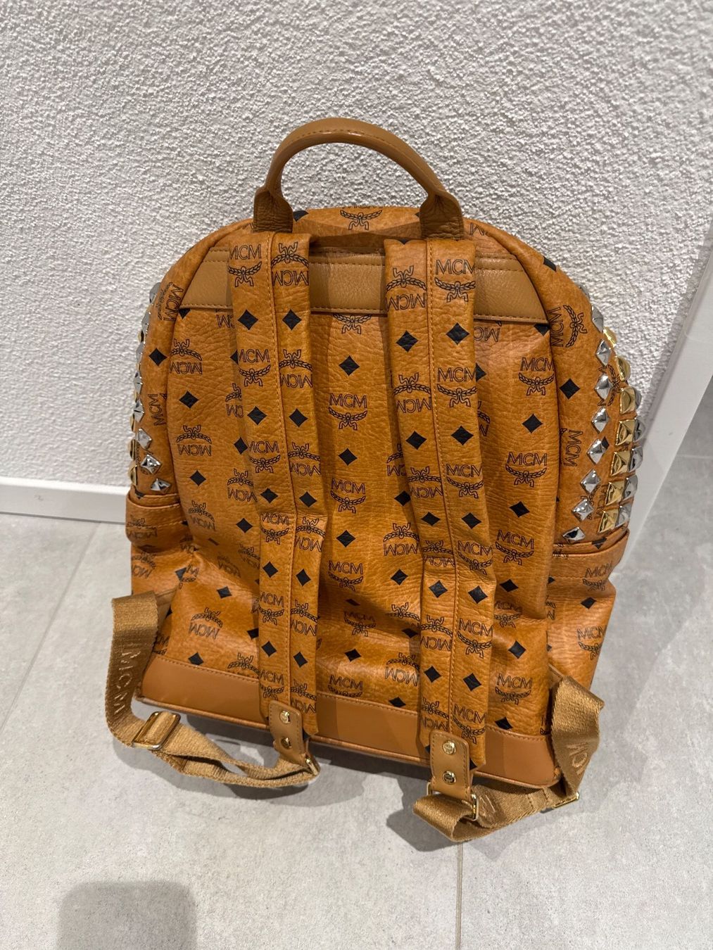 Mcm Zaini: Big MCM Backpack Leather, Used! – Usato da Thalheim an der Thur venduto da danabanana 2