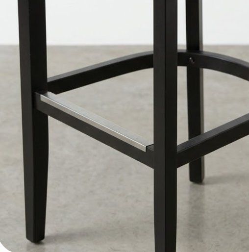 Hocker: Barhocker (Beige & Schwarz) – Neu (gemäss Beschreibung) aus Dübendorf von schnaeppchenjaeger80 2