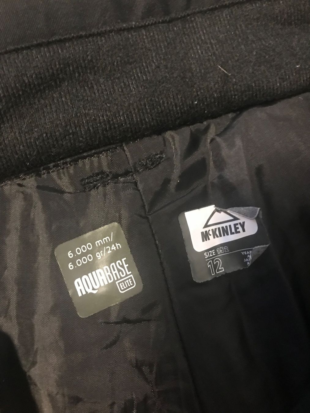 Mckinley Hosen: Skihose Mc Kinley Gr. 152 Schwarz – Gebraucht aus Affoltern am Albis von var_658p 3