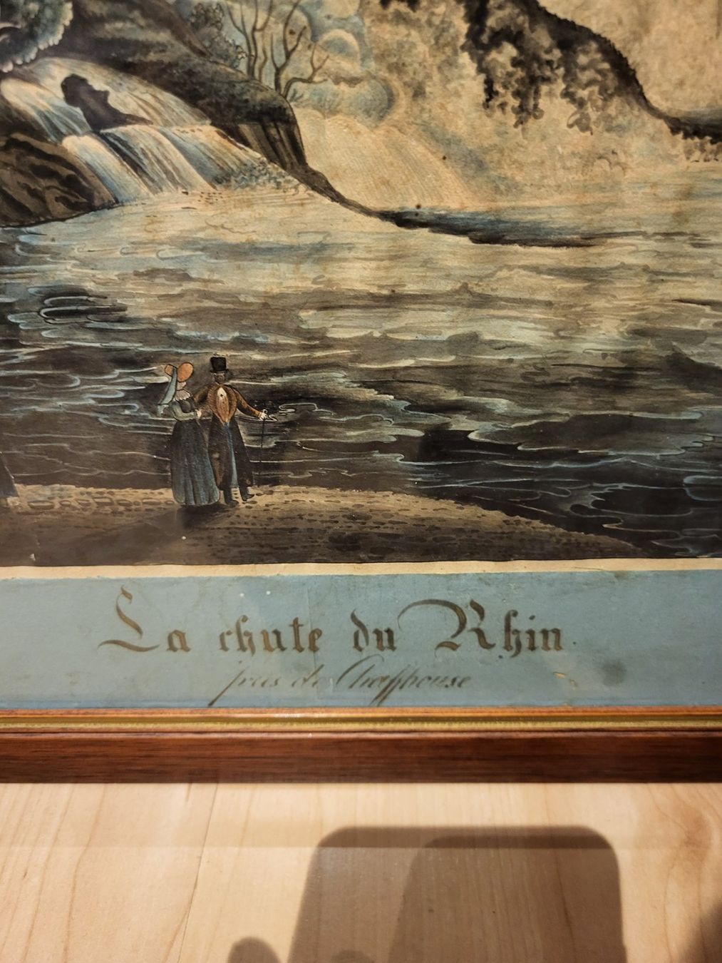Foto & Immagini: Gemälde Reinfall  Schaffhausen – Usato da Degersheim venduto da Sonnenbiene55 4