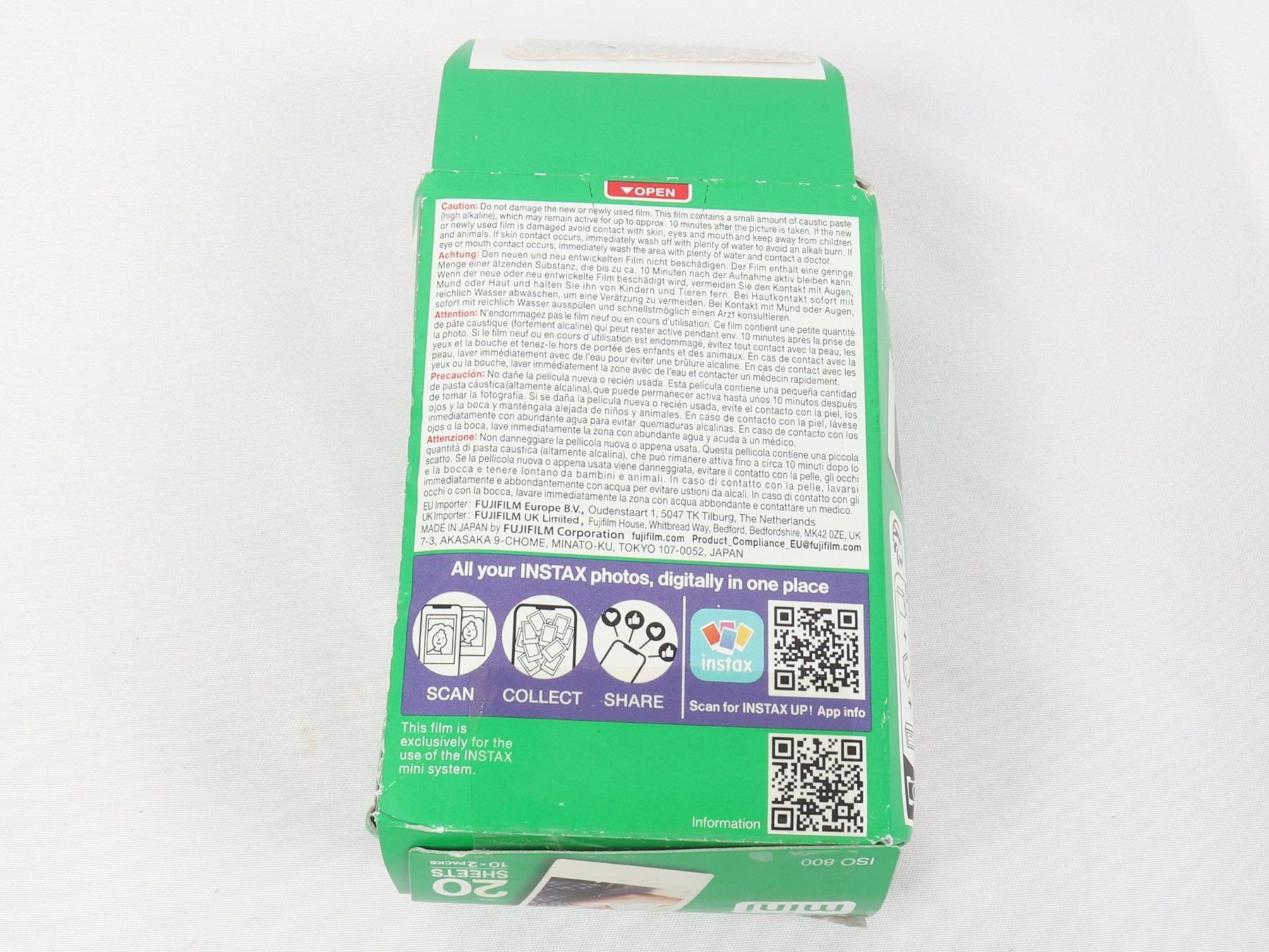 Fujifilm Pellicole: FUJIFILM Instax Mini  10x2 – Nuovo (secondo la descrizione) da Steinen venduto da Restwert_Steinen 1