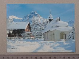Engelberg, Kapelle, Winter, 1984