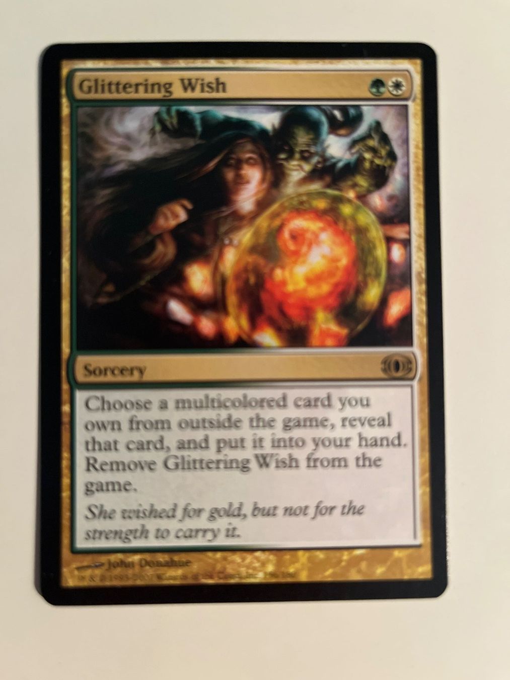 Magic The Gathering Carte collezionabili: 1 x Glittering Wish - Magic: The Gathering - MtG – Usato da Kriens venduto da Shadi1980