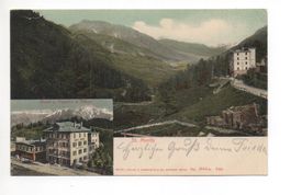 2-Bild-AK ST. MORITZ Hotel+Pension Bären