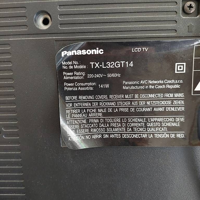 Panasonic Appareils TV: Panasonic TX-L32GT14 – D'occasion à Kollbrunn par bahati 1