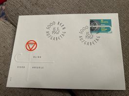 Briefmarke & Stempel: 3000 Bern 13.3.1967, Blind, Stopp 4...
