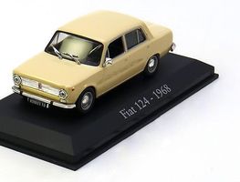 Fiat 124 Berlina Phase I 1966-1970 creme   1:43 von Altaya /