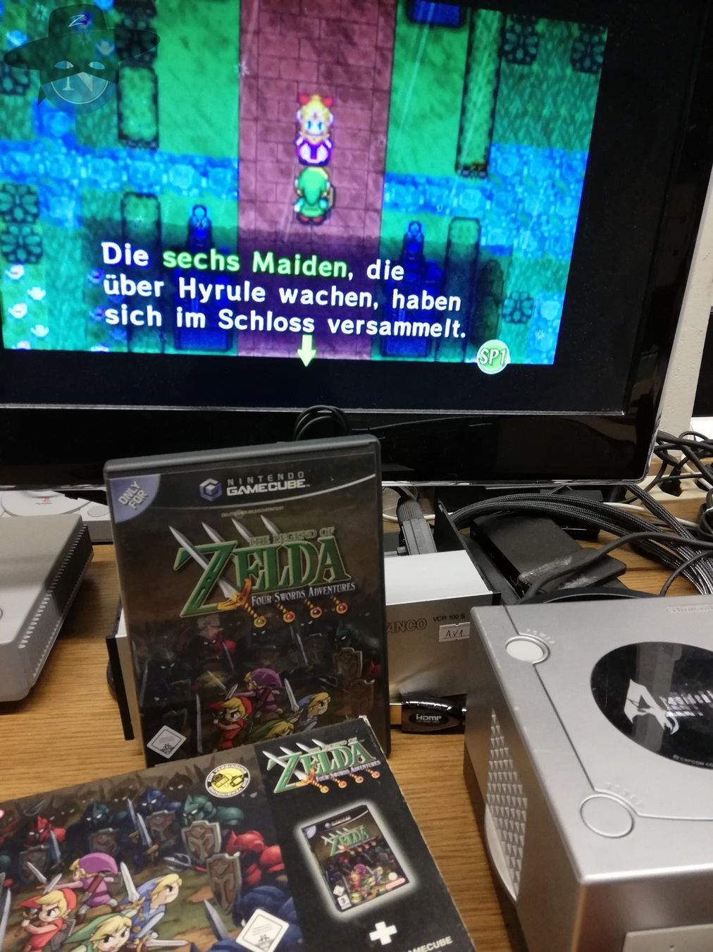 Nintendo Giochi: Zelda - Four Swords Adventures + GBA Kabel / Gamecube NGC – Usato da St. Gallen venduto da zorro_dc 8