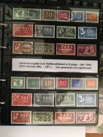 CH PAX Briefmarken Satz komplett gestempelt und ungestempelt