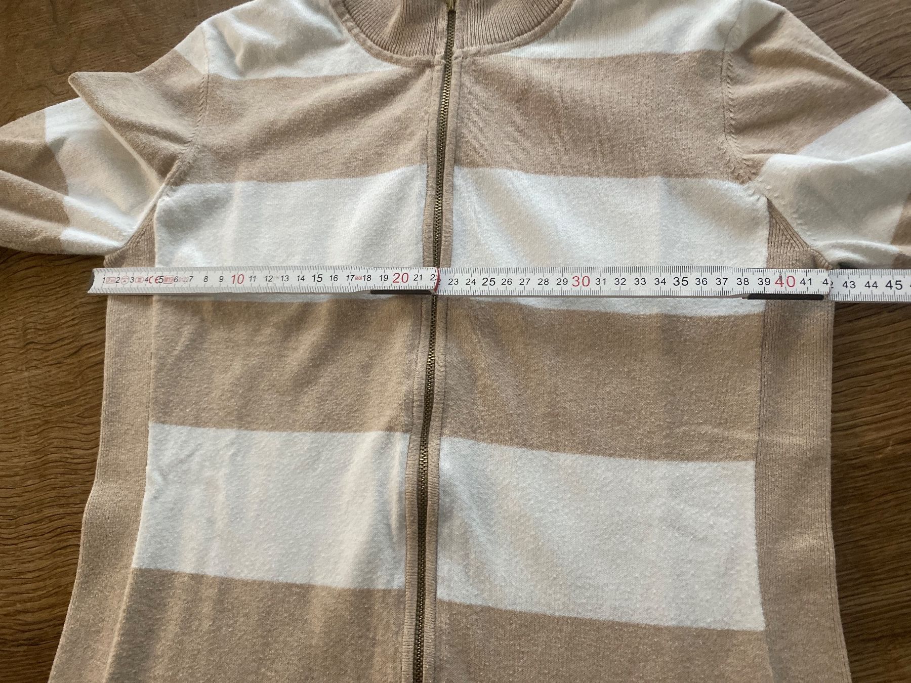 Tommy Hilfiger Giacche: TH TOMMY HILFIGER JACKE/Jäckli/Pullover Gr.S mocca/weiss – Usato da Frauenfeld venduto da Boldi46 4