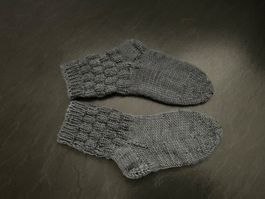 Handgestrickte  Kinder - Socken Gr. 28 & 29 Fusslänge 18 cm