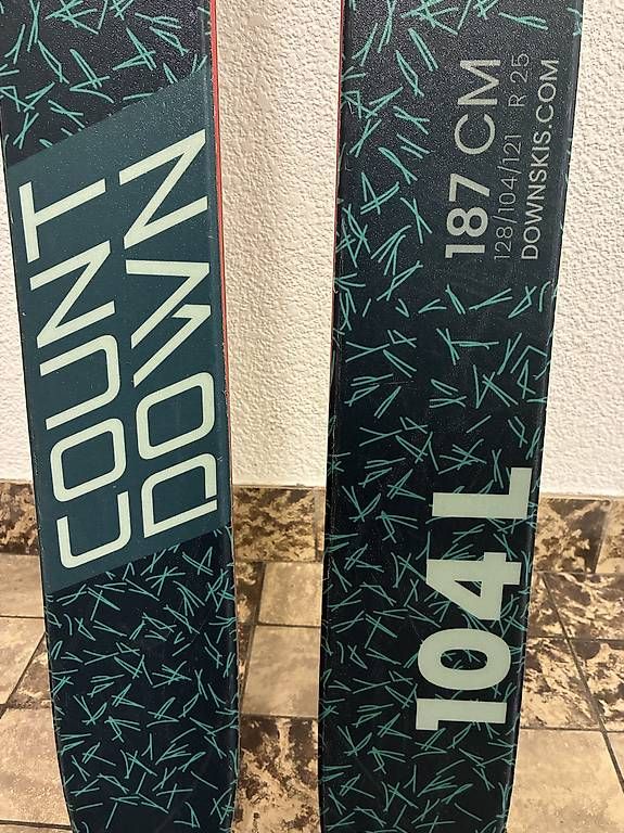 Sci: Down Ski Countdown 104L Carbon 187 – Usato da Bern venduto da peter.mr 3