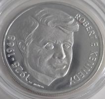 Seltene Kennedy Medaille 1925-1968 Silber 925!