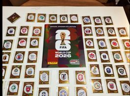 Lot WM WC 2026 Panini 980 Sticker komplett Complet