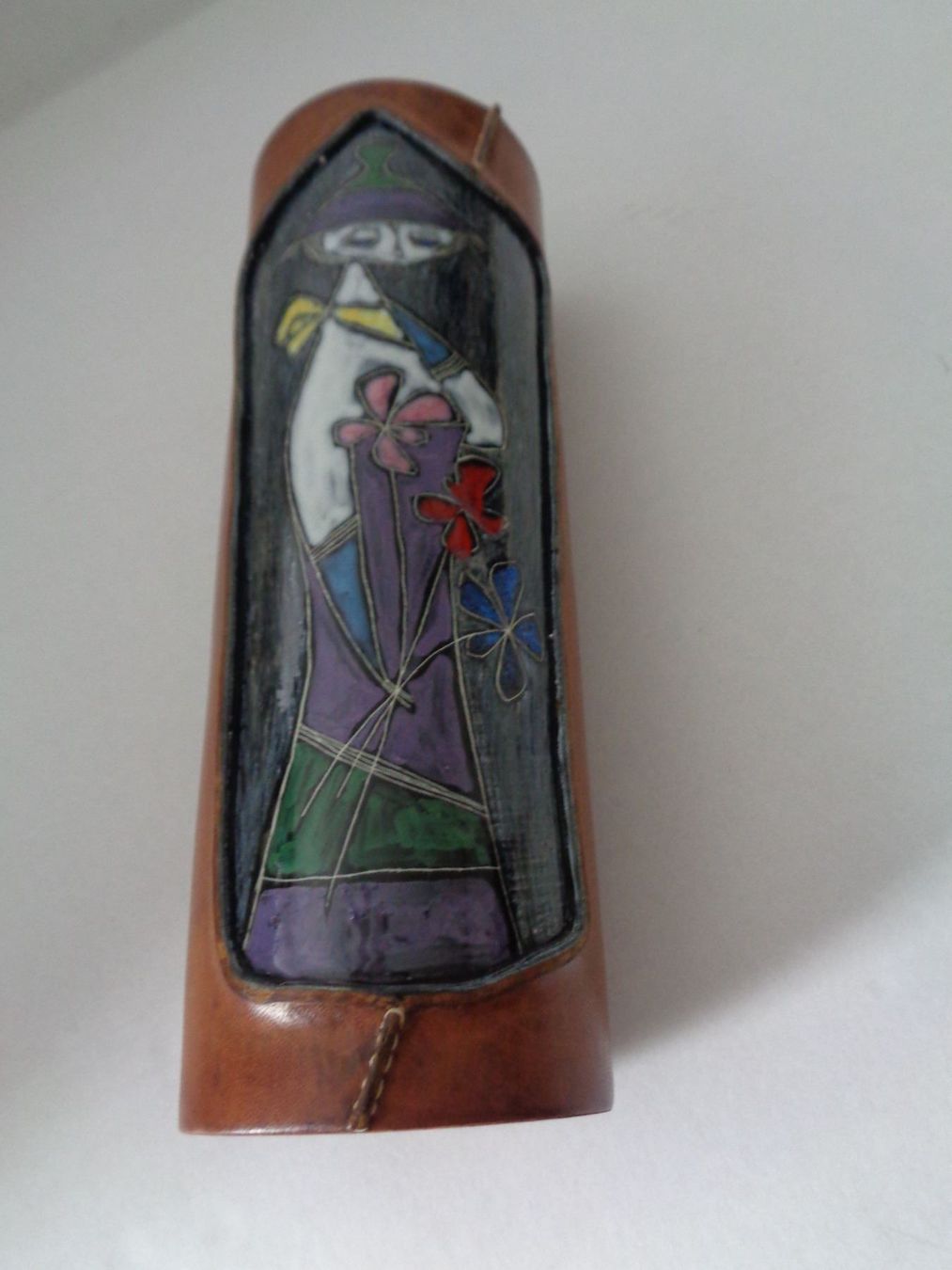 Vasi & Recipienti: Marcello Fantoni Vase mit Leder – Usato da Chur venduto da omonia 4