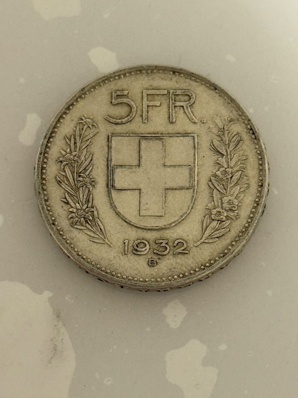 Tutti le monete: 5 Franken 1932  Silber – Usato da Wallisellen venduto da SWISS_SILVER1 1