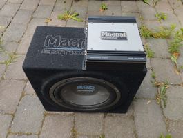 Magnat BS30 Subwoofer + Verstärker 