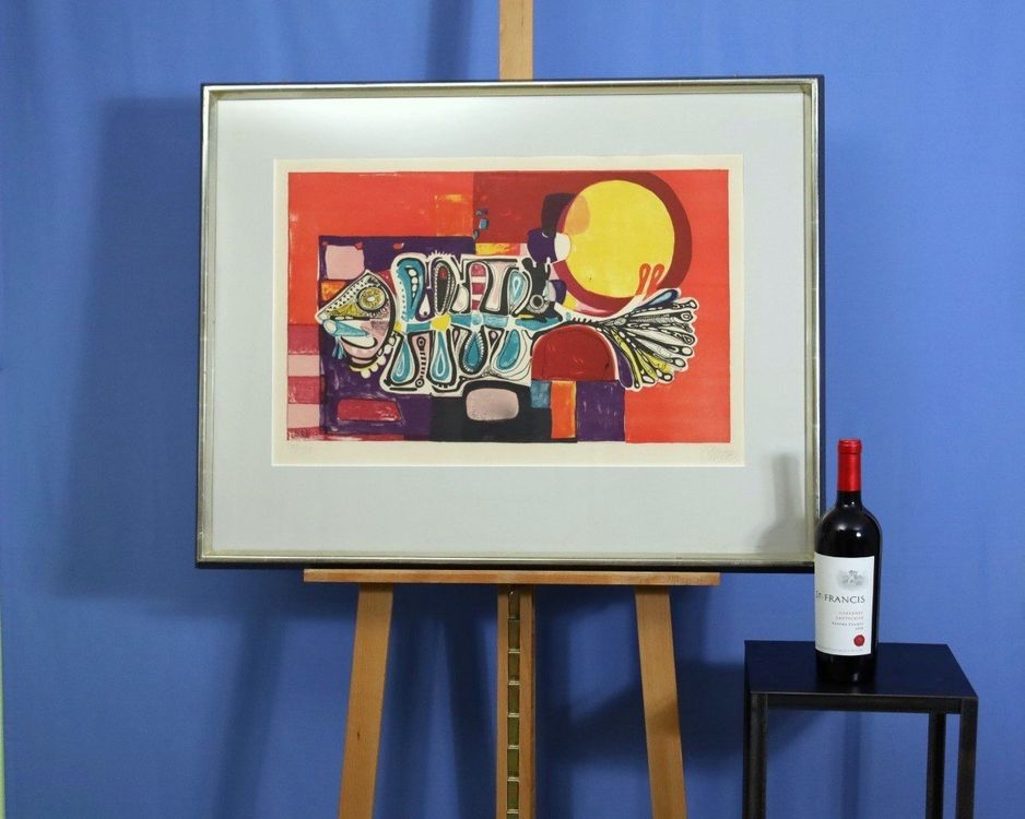 Paul Raclé 1932-2019, Lithographie, nummeriert, handsigniert (Gebraucht ...