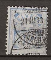 Ch056 -Type chiffre no 56 (papier blanc) obl.